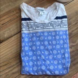 3/$15 Old Navy bandana top small